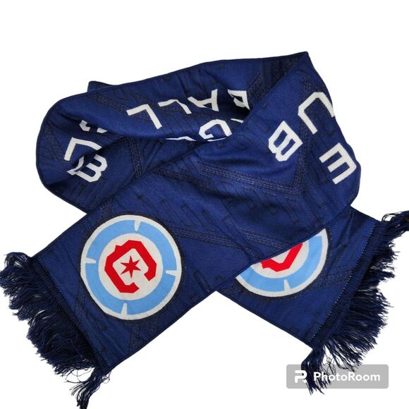 Ruffneck MLS Chicago Fire FC Team Supporter Scarf - Picture 2 of 6